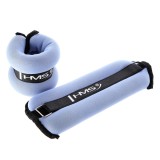 Cumpara ieftin Saculeti Greutati HMS OB04, 2x1kg, FitLine Training, Glezne/Incheieturi, Negru