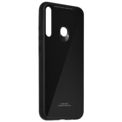Husa HUAWEI P40 Lite E - Glass (Negru) foto