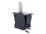 Comutator E-SWITCH PP1-EB7-1A2 2 Poziții SPDT 12A 250VAC Alb apăsare