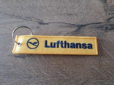 Luggage Tag Lufthansa | Etichetă pentru bagaj foto