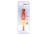 Kit Surubelnite Izolate WIHA 1kVAC 6mm, Scule de Mana, Blister