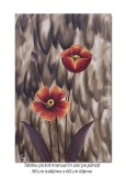 Cumpara ieftin Tablou pictat manual, Maci, 90x60cm ulei pe panza, gata de expus pe perete