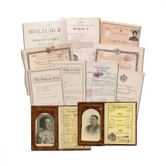 Filozoful Mircea și Angela Florian, documente din arhiva personală