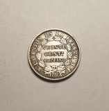 Bolivia 20 Centavos 1884 Piesa Frumoasa, America Centrala si de Sud