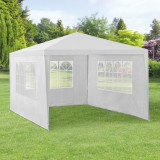 Pavilion gradina AAGP-9602 alb 400 x 300 x 255 cm [casa.pro] HausGarden Leisure