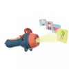 Set jucarie educativa, flippy, proiector tip lanterna pentru copii, 6 teme, 48 de imagini, cutie depozitare, +3 ani, albastru
