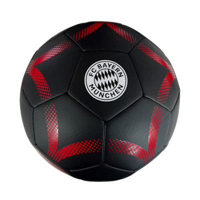 Bayern M&amp;uuml;nchen balon de fotbal black - dimensiune 5 foto