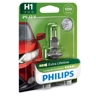 BEC AUTO H1 LONGLIFE ECOVISION PHILIPS foto