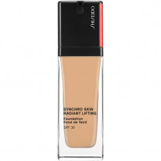 Shiseido Synchro Skin Radiant Lifting Foundation machiaj pentru lifting cu efect de stralucire SPF 30 culoare 320 Pine 30 ml