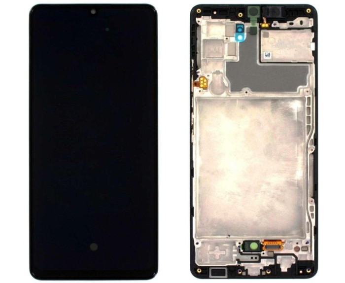 Display Samsung Galaxy A42 5G A426B Display Service Pack Black Negru