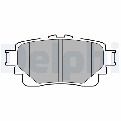 DELPHI LP3599 set placute frana,frana disc foto