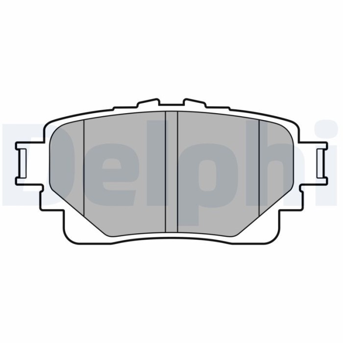DELPHI LP3599 set placute frana,frana disc