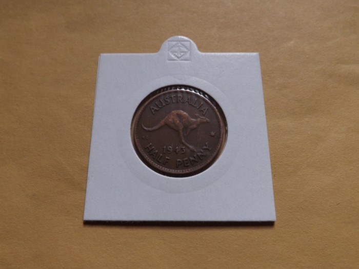 Australia Half Penny 1943 ( Monetaria Melbourne )