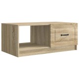 vidaXL Masă de cafea Stejar Sonoma 90 x 50 x 37 cm Lemn prelucrat 895877