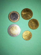 Monede euro : Germania 2002 foto