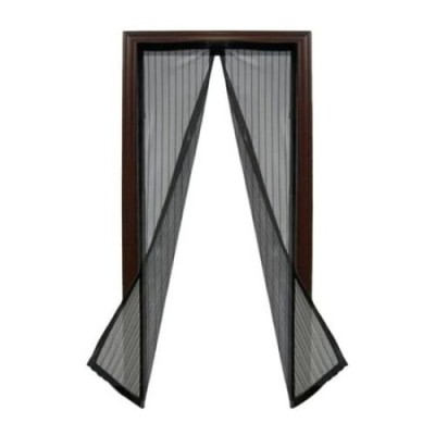 Plasa Usa cu Inchidere Magnetica Magic Mesh pentru Tantari, Muste sau Alte Insecte, Dimensiuni 210x105cm foto