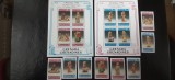 Grenada,Grenadines-Craciun 1990-arta,figurine-serie completa si 2 colite-nestampilate MNH(W 2), Nestampilat