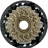 Pinion spate cu aparatoare Shimano MF-TZ500, 14-28T, 7 viteze Cod:X099