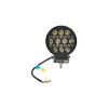 Proiector rotund LED cu DRL 9-80V, 36W, alb-galben, carcasa aluminiu IP67 Cod: DISPV90 Automotive TrustedCars, Oem
