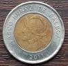(S) MONEDA PANAMA - 1 BALBOA 2011, BIMETALICA, VASCO NUNEZ DE BALBOA, America Centrala si de Sud