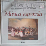 Vinil LP Musicalia 6 Musica Espa&ntilde;ola - Falla, Granados, Soler, Albeniz - Philips 1986 - Muzica Clasica, Opera