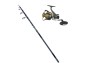 Set Pescuit Crap Splendid 3.9m, Mulineta KT5000A, 4 Rulmenti, Tambur Aluminiu, 160-360g