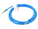 Cablu audio Jack 3,5mm 3pin aurit 2m