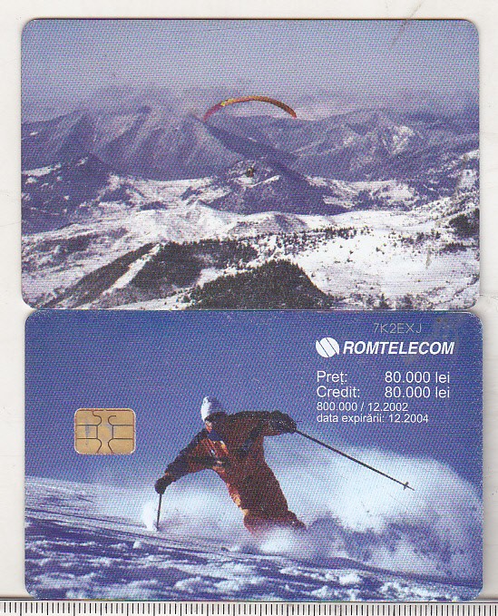 bnk card Cartela telefonica 2002 - Schior - RO-ROM-0171