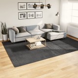 vidaXL Covor &quot;IZA&quot; aspect scandinav cu fire scurte, antracit,240x340cm