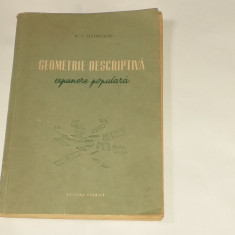 A.I.OSTROVSKI - GEOMETRIE DESCRIPTIVA expunere populara