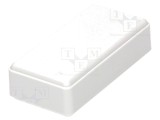 Carcasă universală SIMPLEGANT ABS gri 40x78x21mm