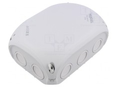 Cutie de conexiuni IP66 gri 130x180x77mm foto