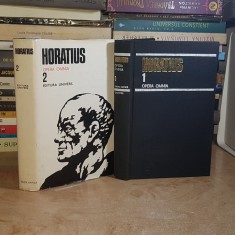 HORATIUS - OPERA OMNIA ( 2 VOL. ) * EDITIE BILINGVA , 1980 # foto