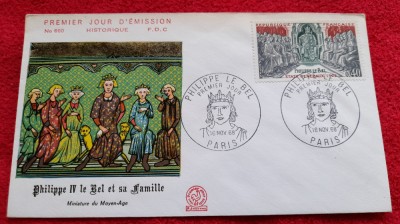 1968-Franta-Ph.Le Bel-FDC foto