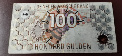 Olanda Nederland 100 Gulden 1992 RARA foto