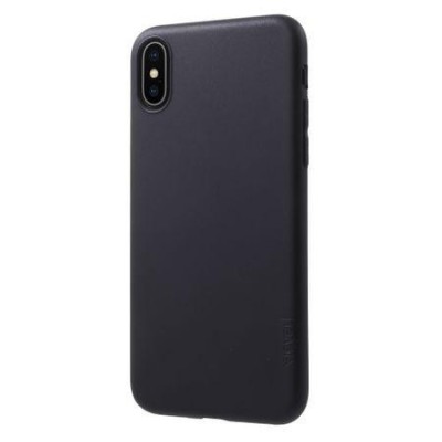 Husa telefon Iphone X, silicon, rosu, negru foto