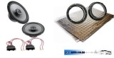 Kit Boxe Auto Hertz VW Golf 4 IV 165mm Coaxiale 220W + Inele Adaptor si Insonorizare