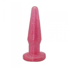 Butt Anal Toyz4Lovers "Glitter Small" 12,1 cm - Roz##