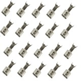 Set 20 papuci cablu mama 6.3x0.5mm cositoriti pentru cablu 0.5-1mm2 Somogyi Electronic KSH 6,3-0,5/Sn-20