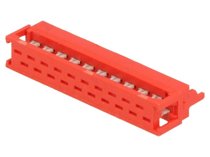 Conector Micro-MaTch tată IDC 20 pini