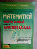 Maria Chirculescu - Matematica. Teste grila pentru admiterea la A.S.E. (editia 1998)