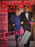 Burda revista moda vintage cu tipare1986