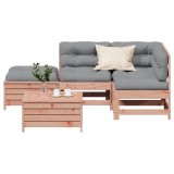 Cumpara ieftin Set mobilier de grădină cu perne, 5 piese, lemn masiv douglas