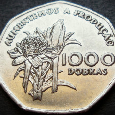 Moneda exotica 1000 DOBRAS - SAO TOME & PRINCIPE, anul 1997 *cod 3290