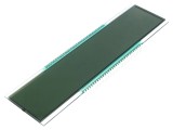 Afişaj LCD cu 7 segmente, 8 cifre, temperatură de lucru -40...90&deg;C
