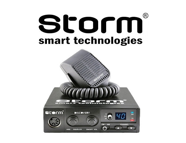 Statie Radio CB STORM Discovery IV Autosquelch + Antena Radio CB ML70 cu  Magnet 145PL | Okazii.ro