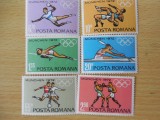 Serie timbre romanesti sport nestampilate Romania MNH, Nestampilat