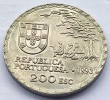 443. Moneda Portugalia 200 escudos 1993 (Arte Namban)