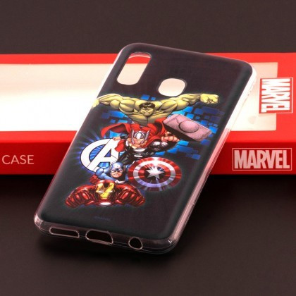 Husa Capac TPU, AVENGERS 001, Apple iPhone 11 Pro cu Licenta, Blister