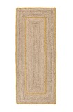 Cumpara ieftin Covor iuta natur galbena Ankit 60x150 cm